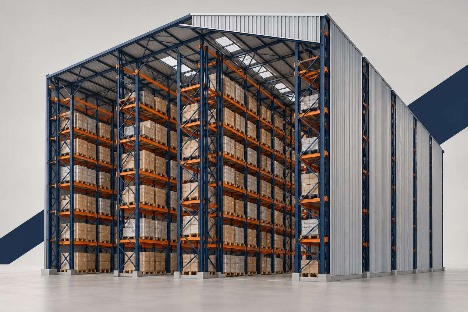 المستودعات ذاتية الدعم (Self-Supporting Storage Systems)